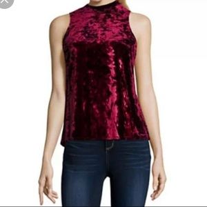 Velvet top